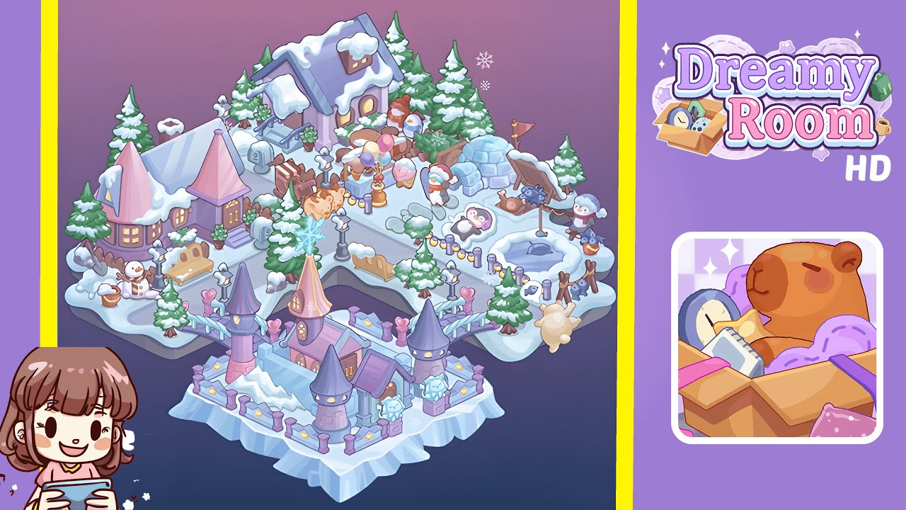 Dreamy Room Winter Town Level 12 Walkthrough