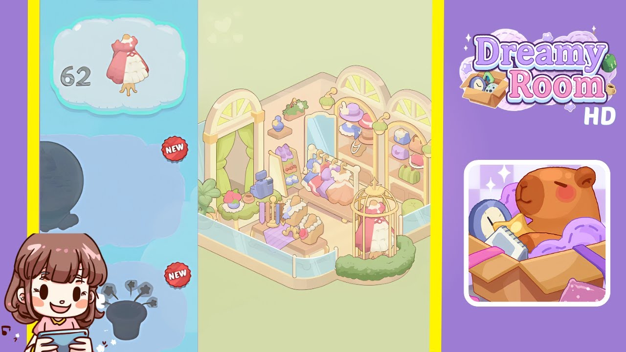 Dreamy Room Level 62 Walkthrough & Guide