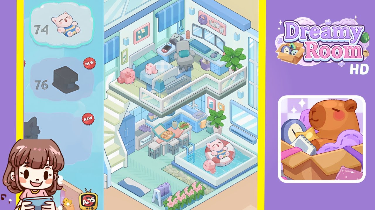 Dreamy Room Level 74 Walkthrough & Guide