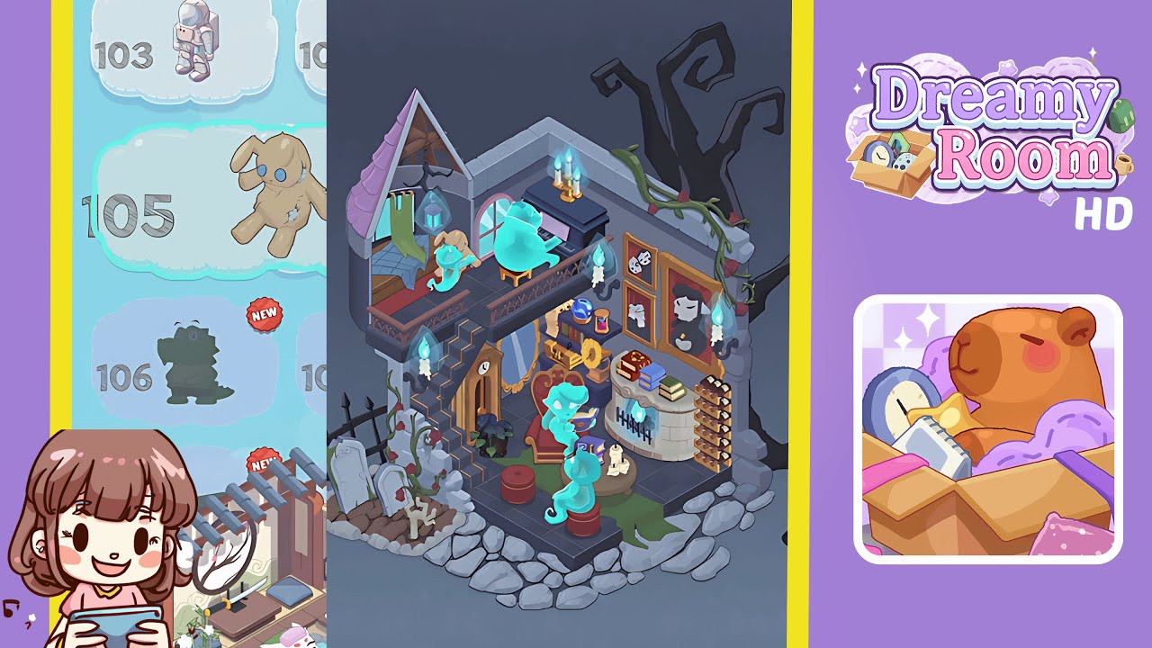 Dreamy Room Level 105 Walkthrough