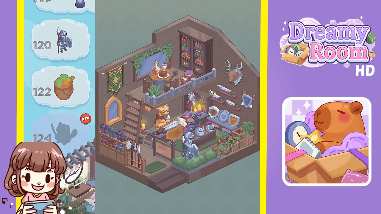 Dreamy Room レベル121 ウォークスルー & ガイド